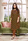 Ajarakh Vol 7 By Mayur Cotton Printed Kurti With Bottom Dupatta Exporters In India